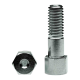 Nut SS Hex X-Long 10-32, pk.5